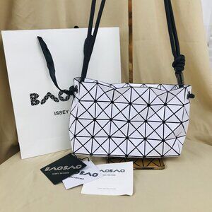 NWT Bao bao  Issey Miyake Shoulder Bag White